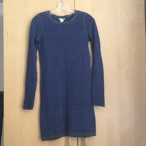 Levi long sleeve light weight sweater dress